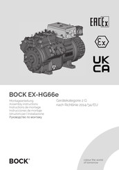 .bock EX-HG66e Montageanleitung