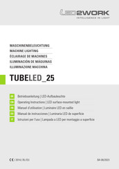 led2work TUBELED 25 Betriebsanleitung