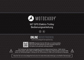 Motocaddy M7 REMOTE Bedienungsanleitung