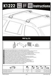 Yakima K1222 Montageanleitung