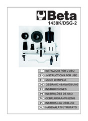 Beta 1438K/DSG-2 Gebrauchsanweisung