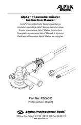 Alpha Professional Tools PSG-658 Bedienungsanleitung