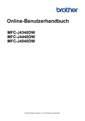 Brother MFC-J4340DW Online Benutzerhandbuch