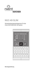 nVent RAYCHEM NGC-40-SLIM Montageanleitung