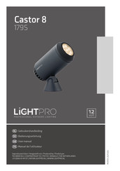 Techmar LightPro Castor 8 Bedienungsanleitung