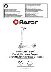 Razor Power Core S150 Bedienungsanleitung