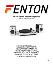 Fenton RP160 Serie Bedienungsanleitung