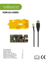 Velleman KSR10/USBN Bedienungsanleitung