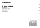 Pioneer SPH-DA360DAB Installationsanleitung