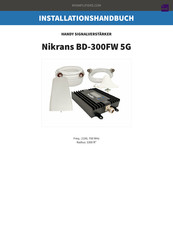 Nikrans BD-300FW 5G Installationshandbuch