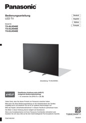 Panasonic TX-49JX940E Bedienungsanleitung