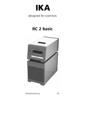 Ika RC 2 basic Betriebsanleitung