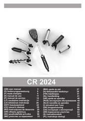 Adler CR 2024 Bedienungsanweisung