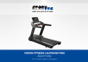 Vision Fitness T600 Anleitung
