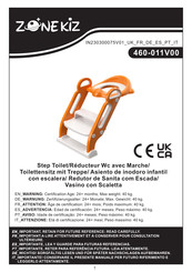 ZONE KIZ 460-011V00 Bedienungsanleitung