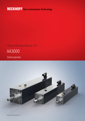 Beckhoff AA3000 Originalbetriebsanleitung
