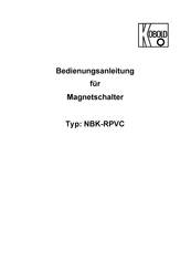 Kobold NBK-RPVC Bedienungsanleitung