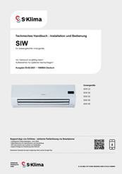 S-Klima SIW 26 Technisches Handbuch
