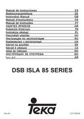Teka DSB ISLA 85 Serie Bedienungsanleitung