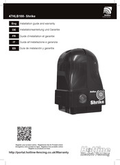 Hotline 47HLB100-Shrike Installationsanleitung Und Garantie