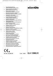 Gardol 34.205.03 Originalbetriebsanleitung