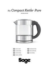 Sage the Compact Kettle Pure SKE395 Kurzanleitung