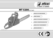 Efco MT 5200 Betriebs- Und Wartungsanleitung
