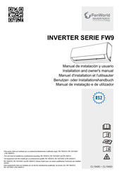 FanWorld FW9 Serie Benutzer- Oder Installationshandbuch