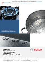 Bosch PGC6B Serie Gebrauchsanleitung