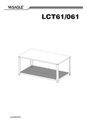 Songmics VASAGLE LCT061 Bedienungsanleitung