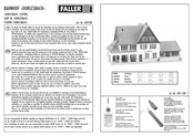Faller 282708 Anleitung