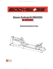 bodyswiss SW+SSROWER RBW202A Bedienungsanleitung