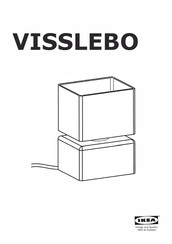 IKEA VISSLEBO AA-2124446-2 Bedienungsanleitung