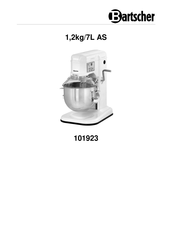 Bartscher 101923 Bedienungsanleitung