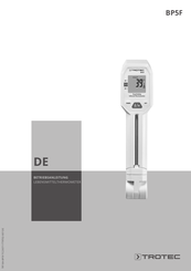 Trotec BP5F Betriebsanleitung