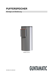 Guntamatic PSF 1400 Montage Und Bedienung