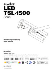 EuroLite LED TSL-1500 Scan Bedienungsanleitung