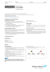 Endress+Hauser Cerabar PMP23 IO-Link Kurzanleitung