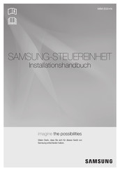 Samsung MIM-E03N Serie Installationshandbuch