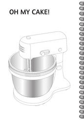 TEFAL Oh My Cake! QB1108 Bedienungsanleitung