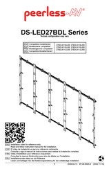 peerless-AV DS-LED27BDL Serie Montageanleitung