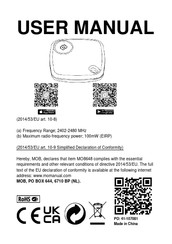 MOB MO8648-03 Bedienungsanleitung
