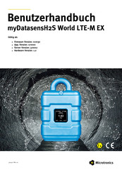 Microtronics myDatasensH2S World LTE-M EX Benutzerhandbuch