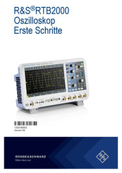 R&S RTB2000 Erste Schritte