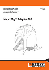 Kemppi MinarcMig Adaptive 180 Gebrauchsanweisung