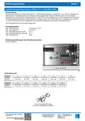 Strawa 5412307302 Bedienungsanleitung