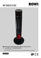 Rowi HKT 2000/2/6 ODF Originalbetriebsanleitung