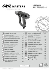 SKIL MASTERS 8007 Originalbetriebsanleitung