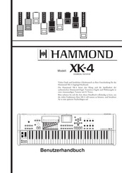 Hammond XK-4 Bedienungsanleitung