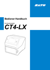 SATO CT4-LX Bedienerhandbuch